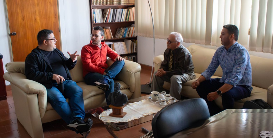 En el Rectorado de la UNET