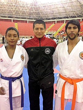 Karatekas UNET participan en Campeonato Estadal 2
