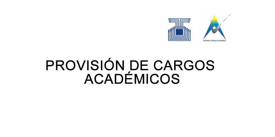 Provisión de cargos académicos