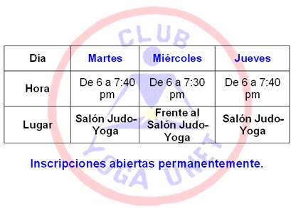 horario n